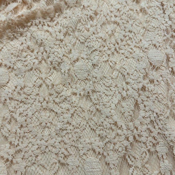 Monteau Peach Color Lace Dress Tank Size L - Picture 4 of 6